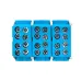 Клемма распределительная КСР с двойным винтом 2x25/2x16 синяя PROxima