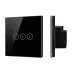 Выключатель сенсорный SWT-OMALI-S03-ZB-BK 250V, 10A, Zigbee Стекло Выключатель сенсорный SWT-OMALI-S03-ZB-BK 250V, 10A, Zigbee Стекло