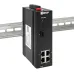 Коммутатор промышленный управляемый уровня L2 ML2-1GX/SFP-4GTP, 1 порт 1000Base-X SFP, 4 порта 10/100/1000Base-T(X) RJ45 c PoE, монтаж на динрейку TSX EKF