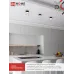 Светильник потолочный НПБ-SOFT-GX53 TB-FL-BL под GX53 матовый плафон, 82х70мм черный IN HOME