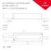Блок питания ARPV-LV12060-A (12V, 5.0A, 60W) ( IP67 Пластик, 3 года)