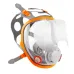 Полнолицевая маска Jeta Safety промышленная, размер M, в комплекте защитная пленка