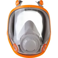 Полнолицевая маска Jeta Safety промышленная, размер M, в комплекте защитная пленка