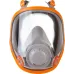 Полнолицевая маска Jeta Safety промышленная, размер M, в комплекте защитная пленка
