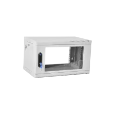 Шкаф телекоммуникационный настенный сварной 6U (600 х 350) съёмные стенки, дверь стекло