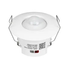 Датчик движения INTELLIGENT ARLIGHT KNX-SENS-301-15-72-IN White BUS, KNX Secure, PIR, IP20, пластик, 3 года