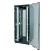 Шкаф Racknet S3000 47U 800 x 800, передняя дверь перфорированная одностворчатая, задняя дверь перфорированная двустворчатая, черный