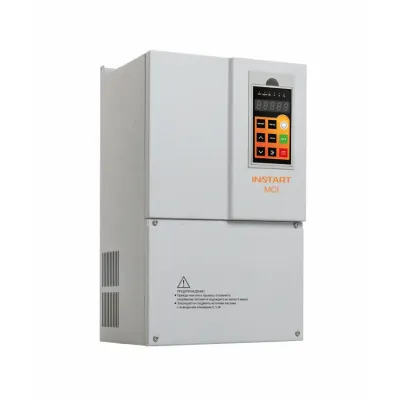 Преобразователь частоты LCI-G132/P160-4 132 кВт/160 кВт, 250А/300А, трехфазный, 380В±15%, 50Гц/60Гц, IP20, с панелью управления и пожарным режимом