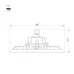 Светильник светодиодный SP-ARIVA-DIM-R300-150W White5000 (BK, 90 deg, 230 В, 0-10V) (ARL, IP65 металл, 5 лет)
