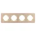 Рамка алюминиевая FRM-AKIRY-AL-4-GD