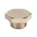 Заглушка M16x1,5, никелированная латунь