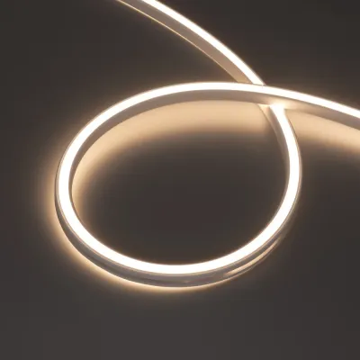 Гибкий неон 15Вт/м 24В 4000K IP67 120LED/м WAVE-SIDE-DOUBLE-A120-16x15mm 5 м (вывод боковой, 5 лет)