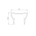 Панель Sens SMART-P67-MULTI White 230V, 4 зоны, 2.4G ARL, IP20 пластик, 5 лет