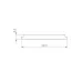 Панель SMART-P34-DIM-IN White 230V, 0-10V, Sens, 2.4G ARL, IP20 пластик, 5 лет