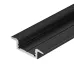 Профиль SL-SLIM-H7-F25-2000 BLACK Алюминий