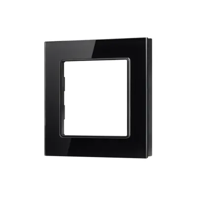 Рамка стеклянная FRM-GLARE-GS-1-BK