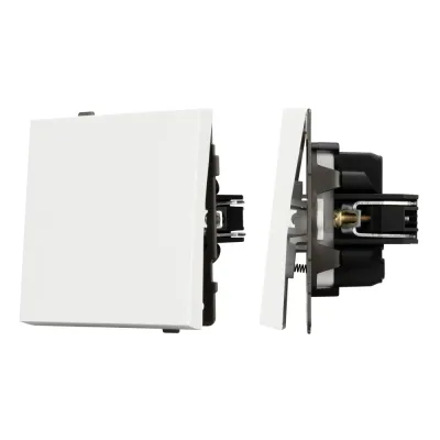 Механизм звонкового выключателя SWT-TENDO-MKR1-SFPL-WH 230V, 10A, Белый, 1 пост