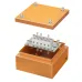 Коробка стальная FS с гладкими стенками и клеммниками IP66 150х150х80мм  5р  450V 30A 16мм.кв