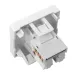 Розетка RJ45, категории 5e (ширина 2 модуля)
