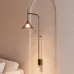 Светильник SP-OMBRELLO-WALL-7W 3000K BK, 30 deg, 230V, IP20, металл, 5 лет