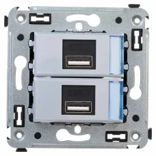 Avanti USB зарядное устройство в стену, , Закаленная сталь