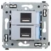 Avanti USB зарядное устройство в стену, , Закаленная сталь