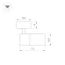 Светильник SP-ARTEMIS-SURFACE-FLAP-R55-12W Day4000 (WH, 8-80 deg, 230 В) (IP20 Металл, 5 лет)