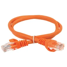 Патч-корд категории 6 UTP PVC 0.5м оранжевый