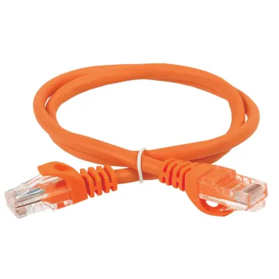Патч-корд категории 6 UTP PVC 0.5м оранжевый