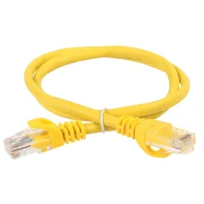 Патч-корд категории 6 UTP PVC 3м желтый