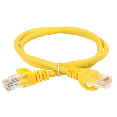 Патч-корд категории 6 UTP PVC 3м желтый
