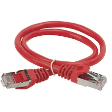 ITK Коммутационный шнур (патч-корд), кат.5Е FTP, 1, 5м, красный