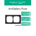 ARTGALLERY PURE 2-постовая РАМКА, МАТОВОЕ ОРГАНИЧЕСКОЕ СТЕКЛО ЧЕРНЫЙ