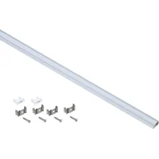 Профиль алюм. для LED ленты 1607 накл. прям. 2м к-т опал IEK
