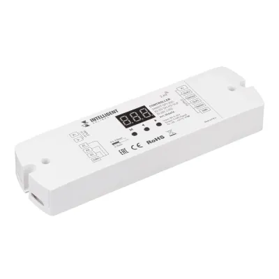 Контроллер INTELLIGENT SMART-SPI-302-82-2G-SH-PS-SUF (5-24V, 2.4G) (IARL, IP20, Пластик, 5 лет)