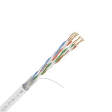 Витая пара U/UTP cat5e 4х2х24AWG STANDART CU PVC IN БЕЛЫЙ БУХТА 15 м