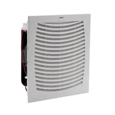 Вентилятор с фильтром ЭМС 480 м3/ч, 12В DC, 255х255 мм, IP54