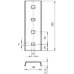 Комплект соединительный, продольный, сталь, FT (VIS 8 FT)