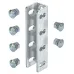 Комплект соединительный, продольный, сталь, FT (VUS 5 FT)