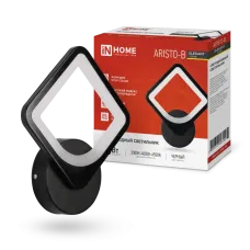 Светильник светодиодный ELEGANT ARISTO-B 15Вт 230В 3000-6500K 1200Лм STEP COLOR черный IN HOME