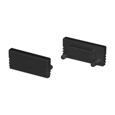 Заглушка SL-SLIM-H7 BLACK глухая (Пластик)
