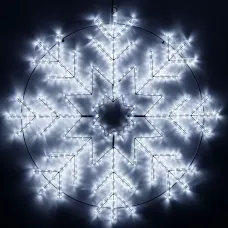 Фигура ARD-SNOWFLAKE-M8-950x950-540LED White 230V, 33W Ardecoled, IP65