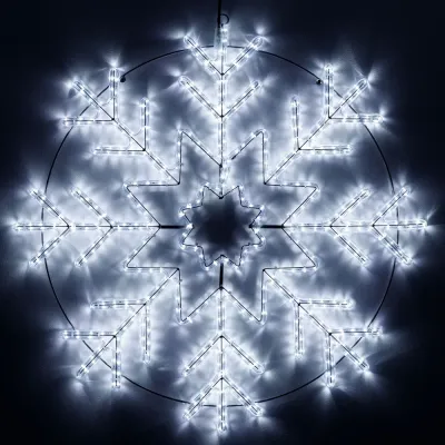 Фигура ARD-SNOWFLAKE-M8-950x950-540LED White 230V, 33W Ardecoled, IP65