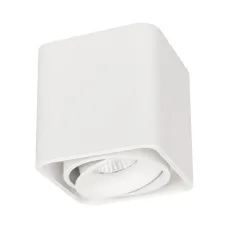 Светильник SP-CUBUS-S100x100-8W Warm3000 (WH, 45 deg, 230V) (IP20 металл, 3 года)