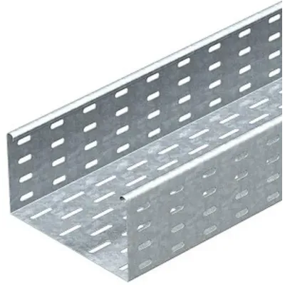 Лоток листовой перфорированный, 110х300х3000 мм, S=1 мм, FS (MKS 130 FS)