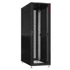 Шкаф серверный 42U 600х1200 передняя дверь: одностворчатая перфорированная IP20. задняя дверь: двустворчатая перфорированная IP20. боковые панели: 