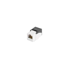 Модуль Keystone Кат5e RJ45/8P8C самозажимной неэкран белый