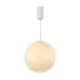 Светильник SP-SILKA-HANG-R300-7W Warm2700, WH, 330 deg, 230V, IP20, Натуральный шелк, 3 года