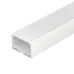 Профиль с экраном SL-LINE-4932-2500 WHITE+OPAL (Алюминий)