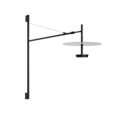 Светильник SP-CAMPANA-WALL-L1450-9W 3000K BK, 130 deg, 230V, TELESCOPIC, IP20, металл, 5 лет